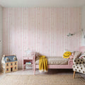 Forest View, Blush Mural Wallpaper - room preview 06