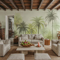 Tropical Palm Cove II Mural Wallpaper - room preview 06
