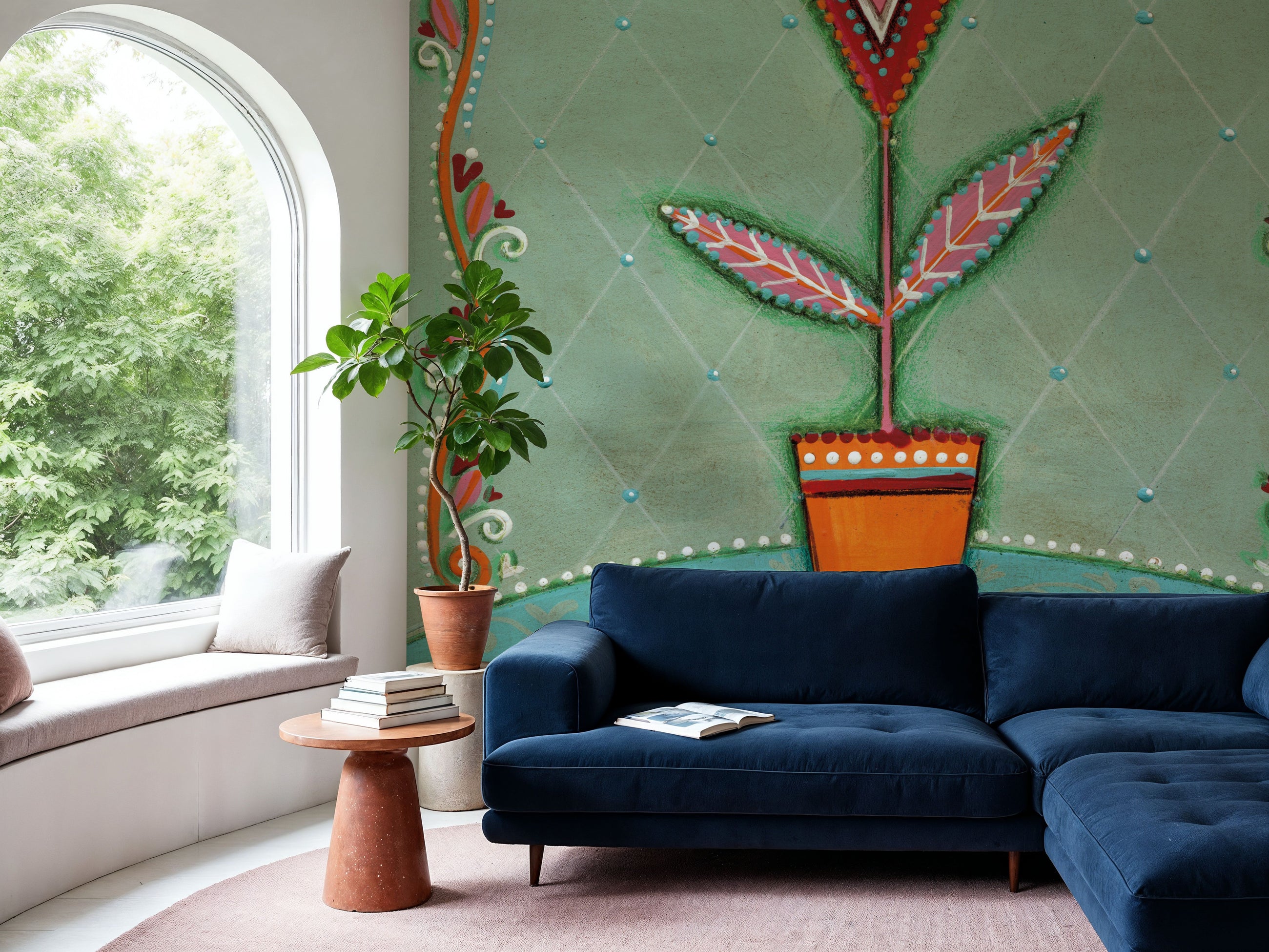 Grow Love Mural Wallpaper