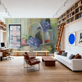 Hydrangea Basket Mural Wallpaper - room preview 06