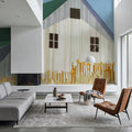 Wheat Fields Views Mural Wallpaper - room preview 06