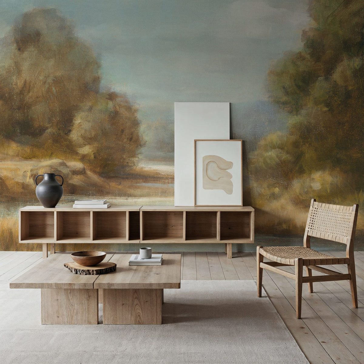 In the Valley II No Boat Mural Wallpaper - room preview 06