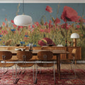 Wild Meadow Mural Wallpaper - Edition 3 - room preview 06