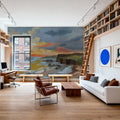 Pacific Coast Sunset Mural Wallpaper - room preview 06