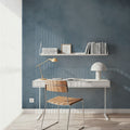 Soft Fog, Ocean Blue Mural Wallpaper - room preview 06