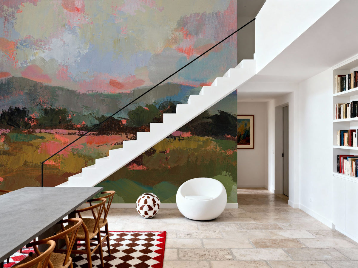 Sunset Hues II Mural Wallpaper - room preview 06