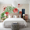 Books and Blooms I Mural Wallpaper - room preview 06