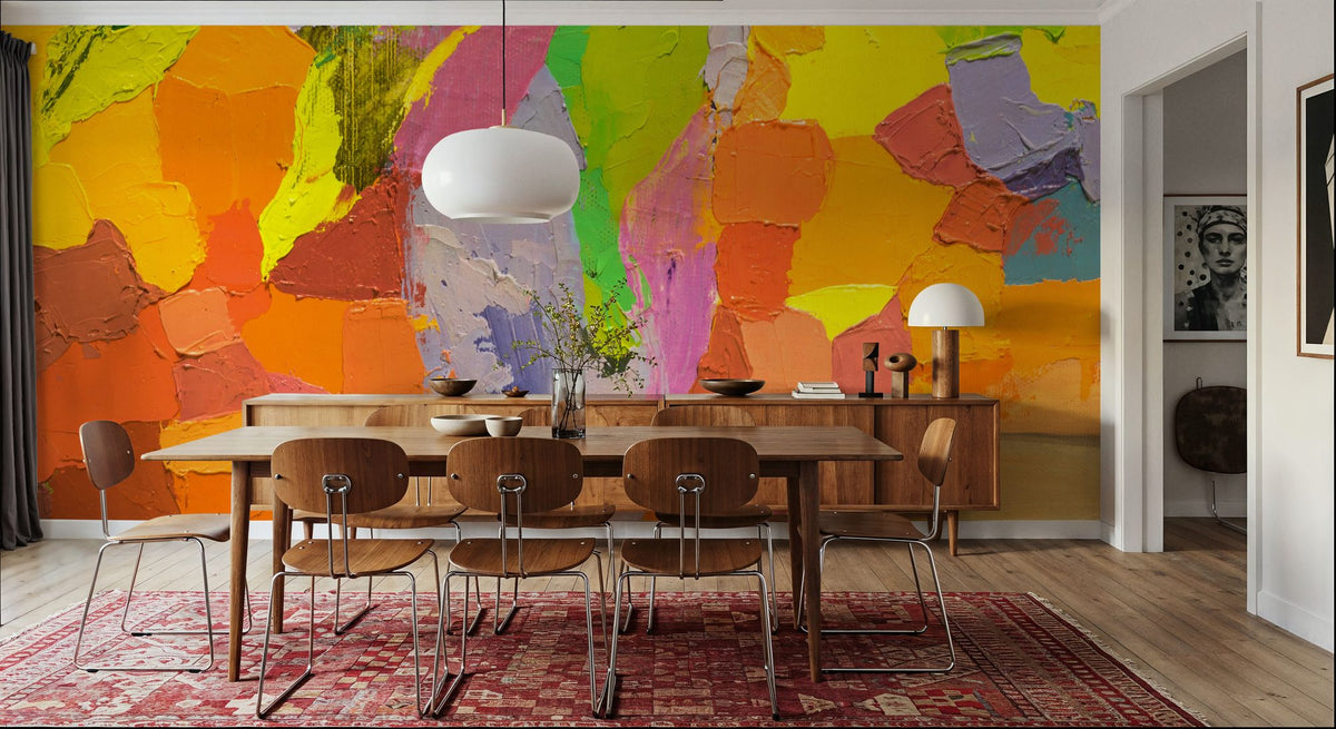 Sunny Mountains Mural Wallpaper - room preview 06