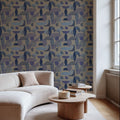 Homley Geometry, Stone Mural Wallpaper - room preview 06