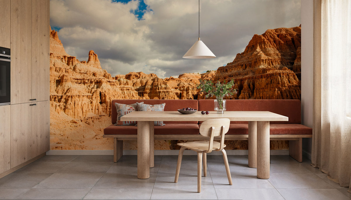 Cloudy Trails Mural Wallpaper - room preview 06
