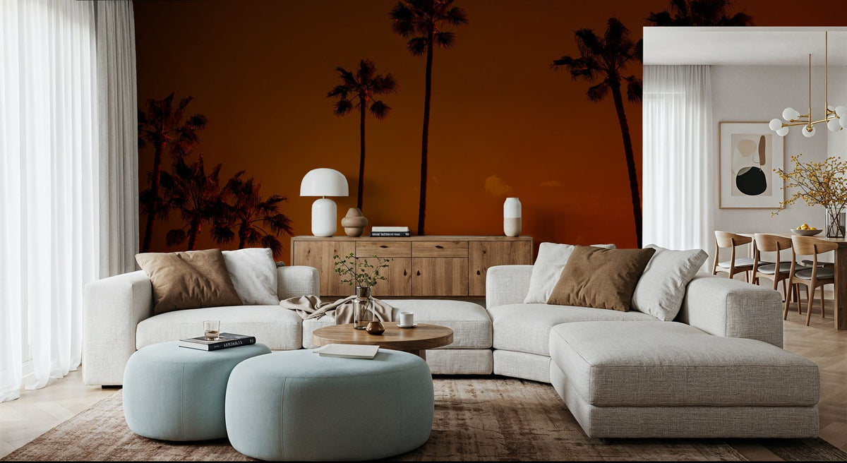 Redondo Beach Sunset Mural Wallpaper - room preview 06