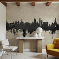 Jerez Spain Skyline Concrete Mural Wallpaper - room preview 06