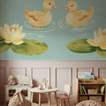 Lovable Ducklings Mural Wallpaper - room preview 06