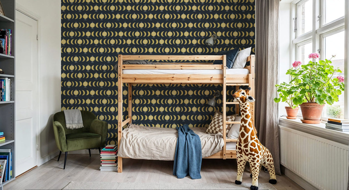 Desert Moons Mural Wallpaper - room preview 06