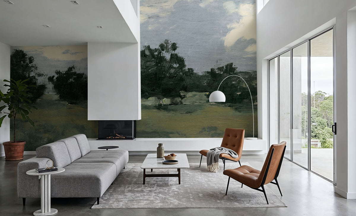 Sunset Fields Country Traditions Mural Wallpaper - room preview 06