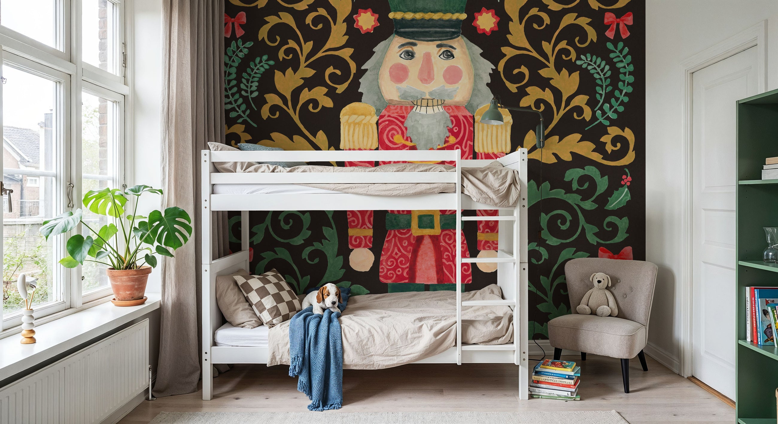 Decorative Holiday II Mural Wallpaper
