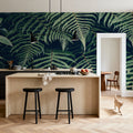 Fern Leaves Mural Wallpaper - room preview 06