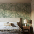 Palmera Luxe, French Green Mural Wallpaper - room preview 06