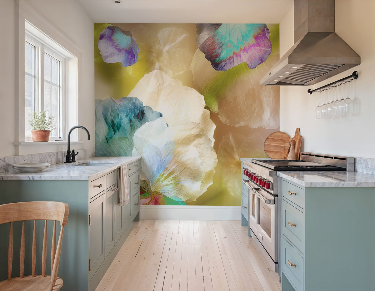 Sea Garden Mural Wallpaper - room preview 06