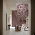 Rose Head Mural Wallpaper - room preview 06