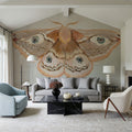 Forest Moth II Mural Wallpaper - room preview 06