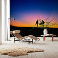 Sunset Surfers Mural Wallpaper - room preview 06