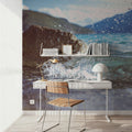 Glacial Lake Summer Mural Wallpaper - room preview 06