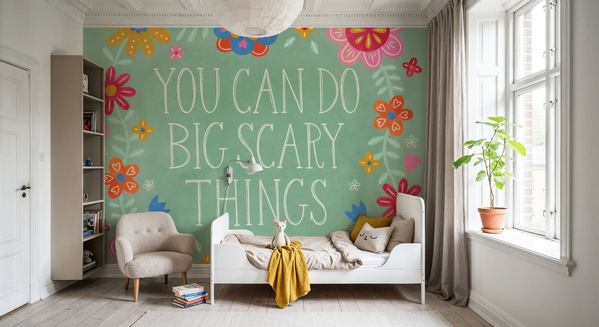 Bloom Bright I Mural Wallpaper - room preview 06