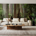 Ancient Forest Path Mural Wallpaper - room preview 06