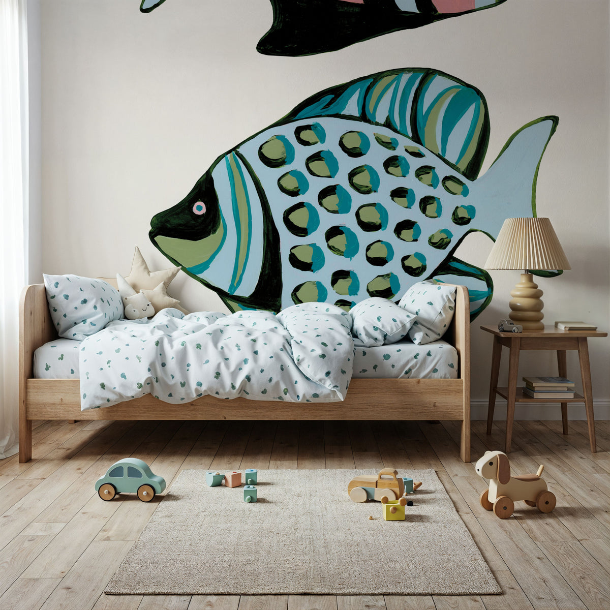 Tropical Fish II Mural Wallpaper - room preview 06