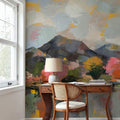 Sunset in April Mural Wallpaper - room preview 06