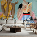 Gossip Girls Mural Wallpaper - room preview 06