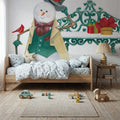 Main Street Christmas XII Mural Wallpaper - room preview 06