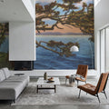 Shoreline Mural Wallpaper - Neutral Tone - room preview 06