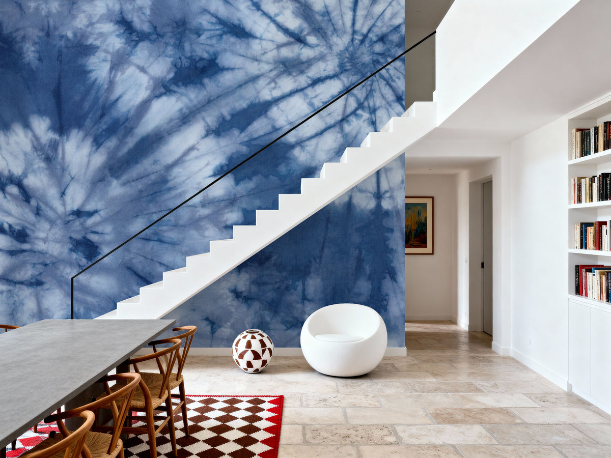 Shiboriscape Paws Mural Wallpaper - room preview 06