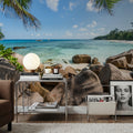 Beach Escape Mural Wallpaper - room preview 06