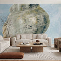 Coastal Bliss IV Mural Wallpaper - Neutral Tone - room preview 06