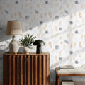 Lone Fall White Mural Wallpaper - room preview 06