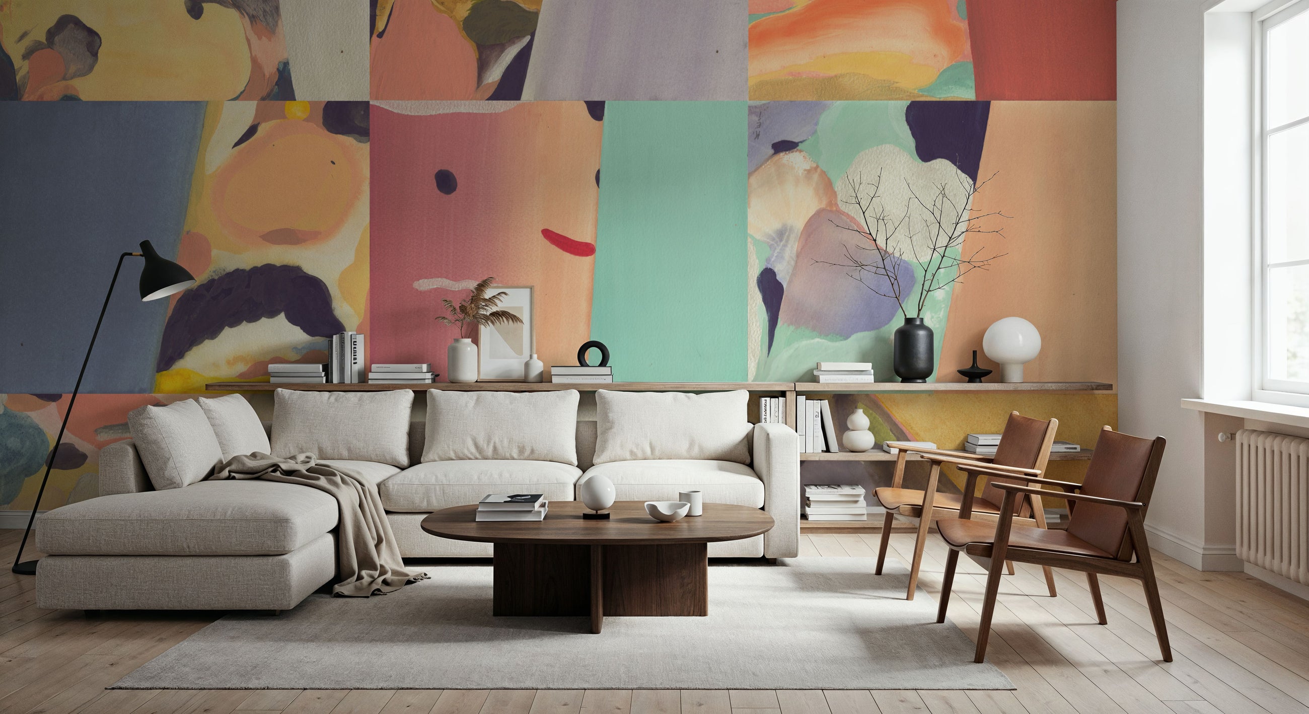 Abstract Fun No.II Mural Wallpaper