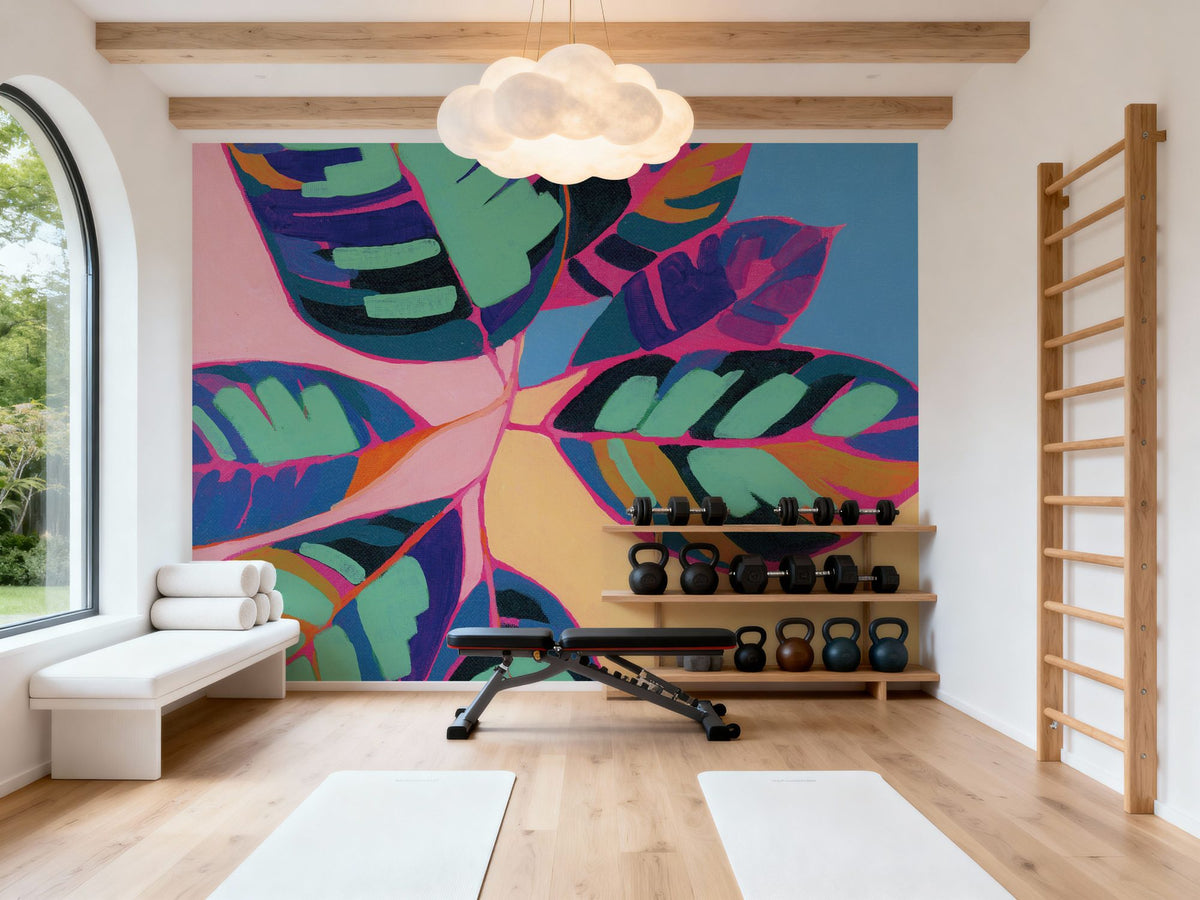 Plant Lady I Mural Wallpaper - room preview 06