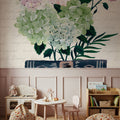 Blooming Books II Mural Wallpaper - room preview 06