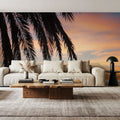 Sunset Palms I Mural Wallpaper - room preview 06