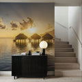 Lagoon Sunrise Mural Wallpaper - room preview 06