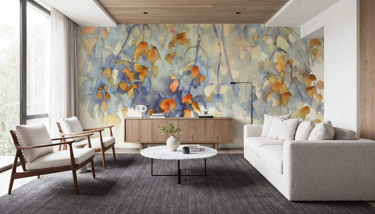 Autumn Reverie Mural Wallpaper - room preview 06