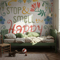 Wild Blooms IV Mural Wallpaper - room preview 06