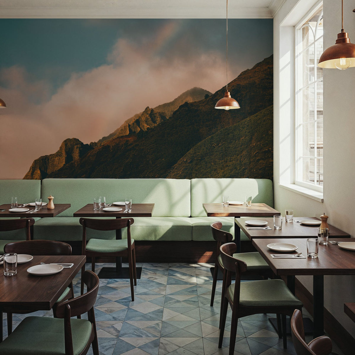 Rainbow Over Hawaii Mural Wallpaper - room preview 06
