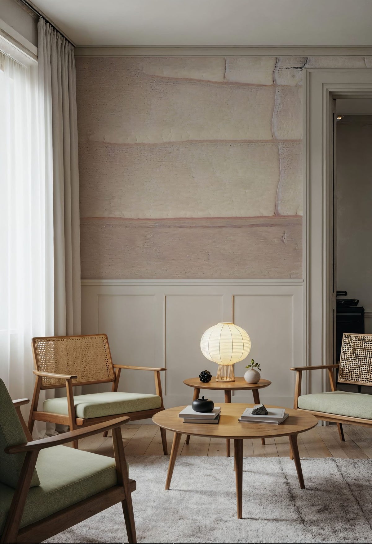 Winter Capture Mural Wallpaper - room preview 06