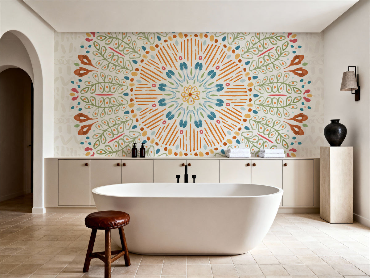 Harvest Whimsy XI Mural Wallpaper - room preview 06
