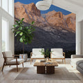 Mount Rundle Sunrise Mural Wallpaper - room preview 06