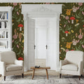 Mushroom Magic, Crocodile Mural Wallpaper - room preview 06